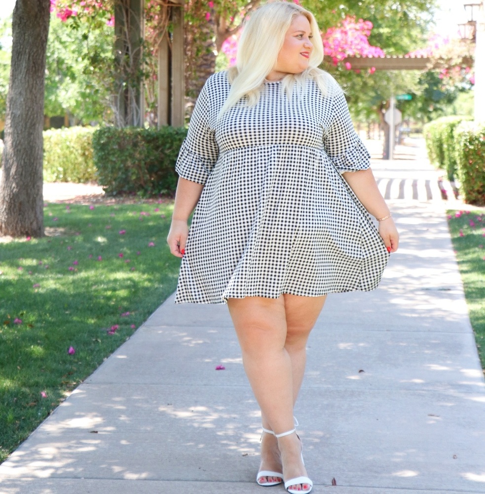 Gingham dress